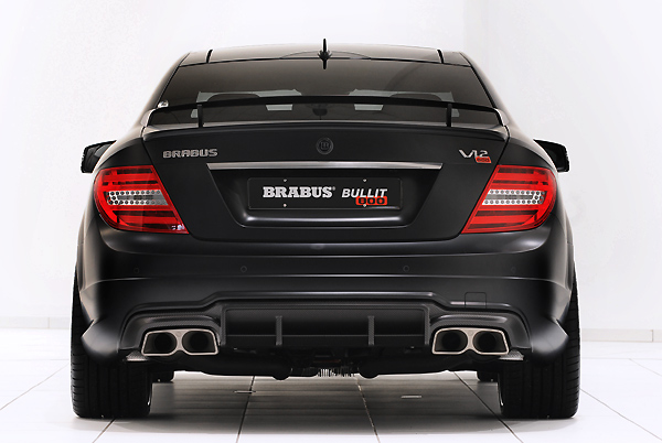  Bild 4 | Brabus-Bullit-Coupe-800 | Heckflügel + Heckdiffusor + 2-flutige Abgasanlage